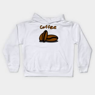 Coffee Beans Kids Hoodie